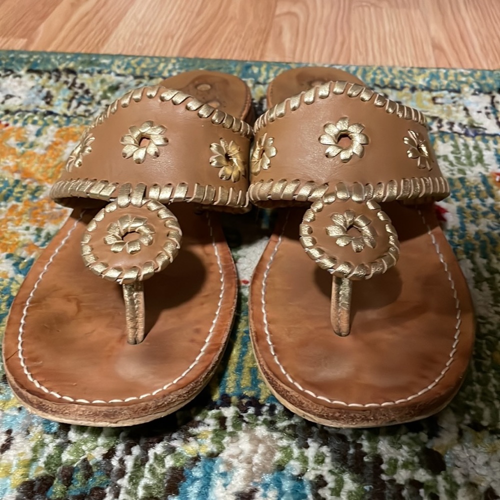 Jack Rogers Sandals Gently Used